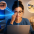 Cansaço visual e telas: o que é a luz azul e como os óculos com filtro digital podem ajudar
